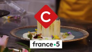 Asperge du Blayais IGP dans l'émission C à Vous